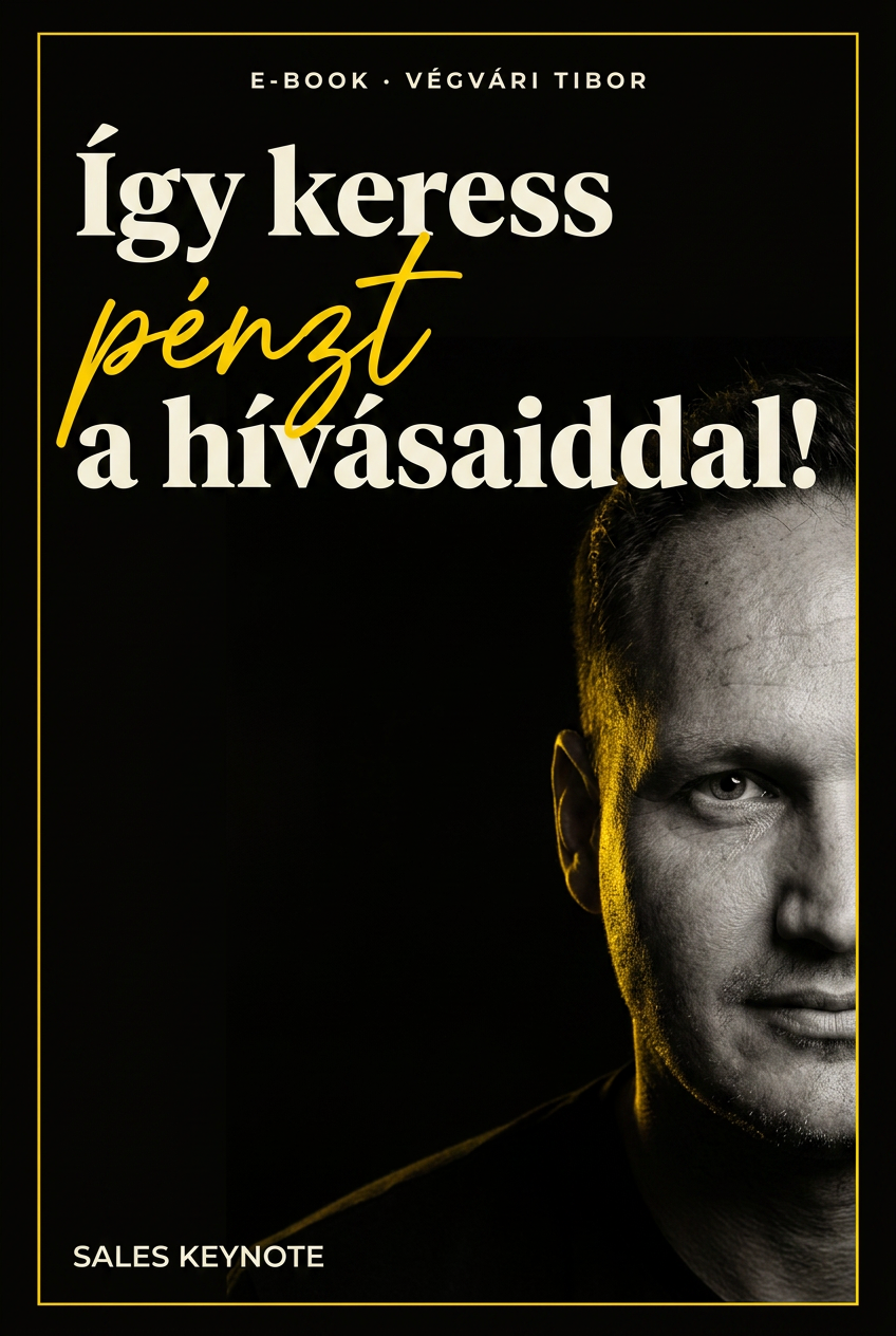 Így keress pénzt a hívásaiddal! — Végvári Tibor e-book borító